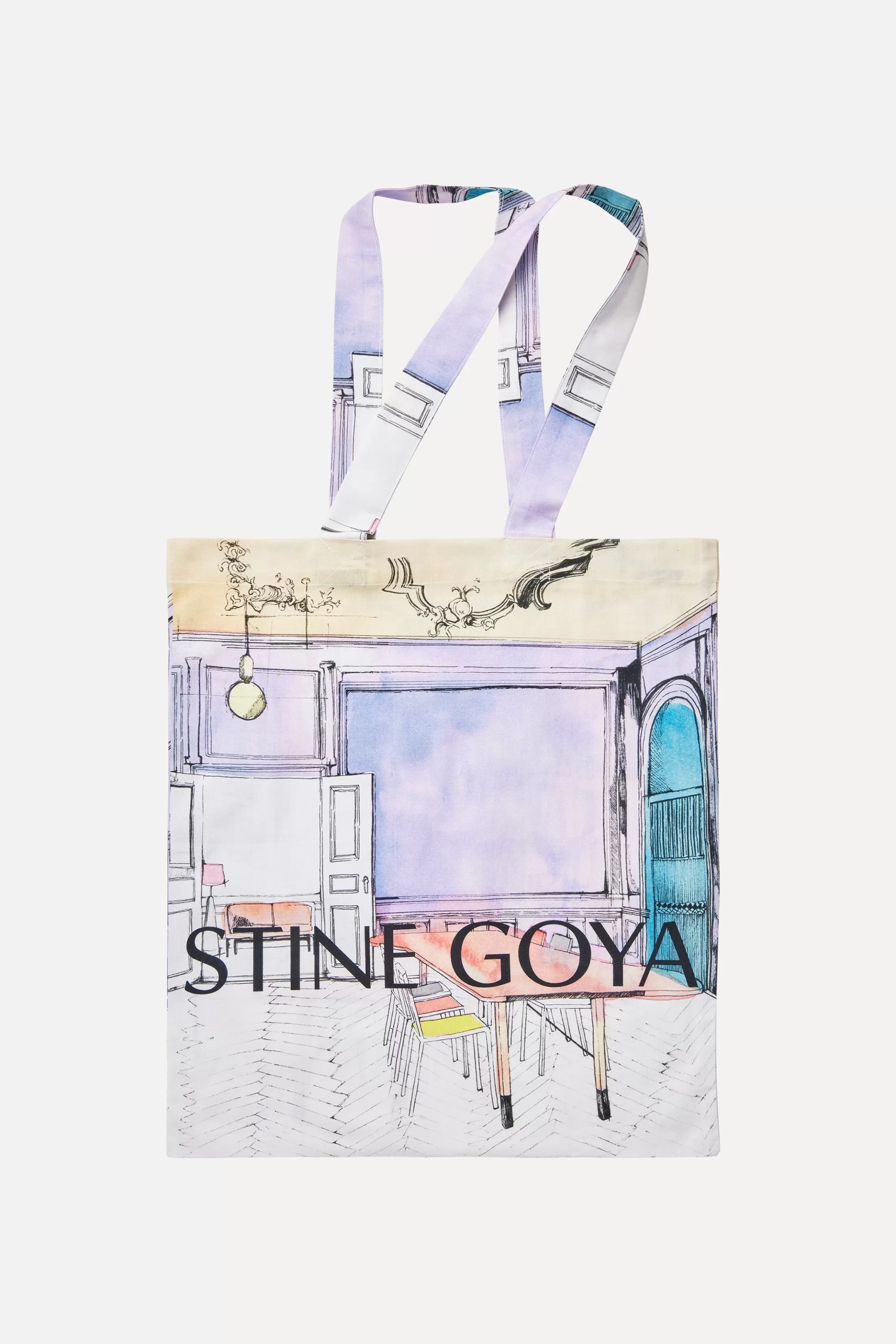 Sale Cotton Tote - Aquarelle Showroom Tasker