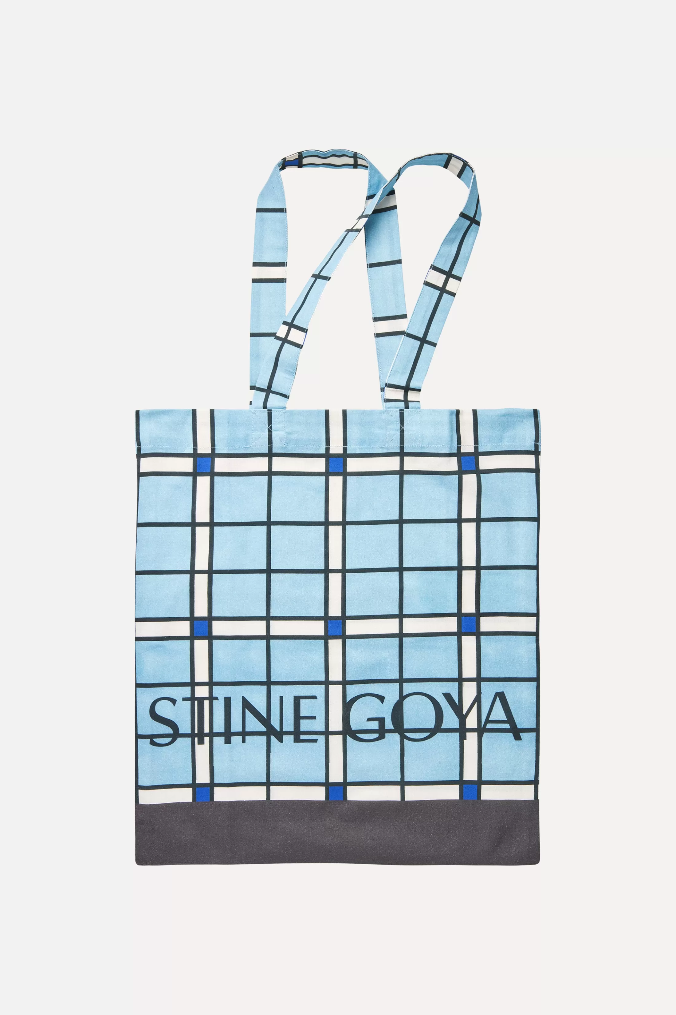 Online Cotton Tote - Window Check Tasker