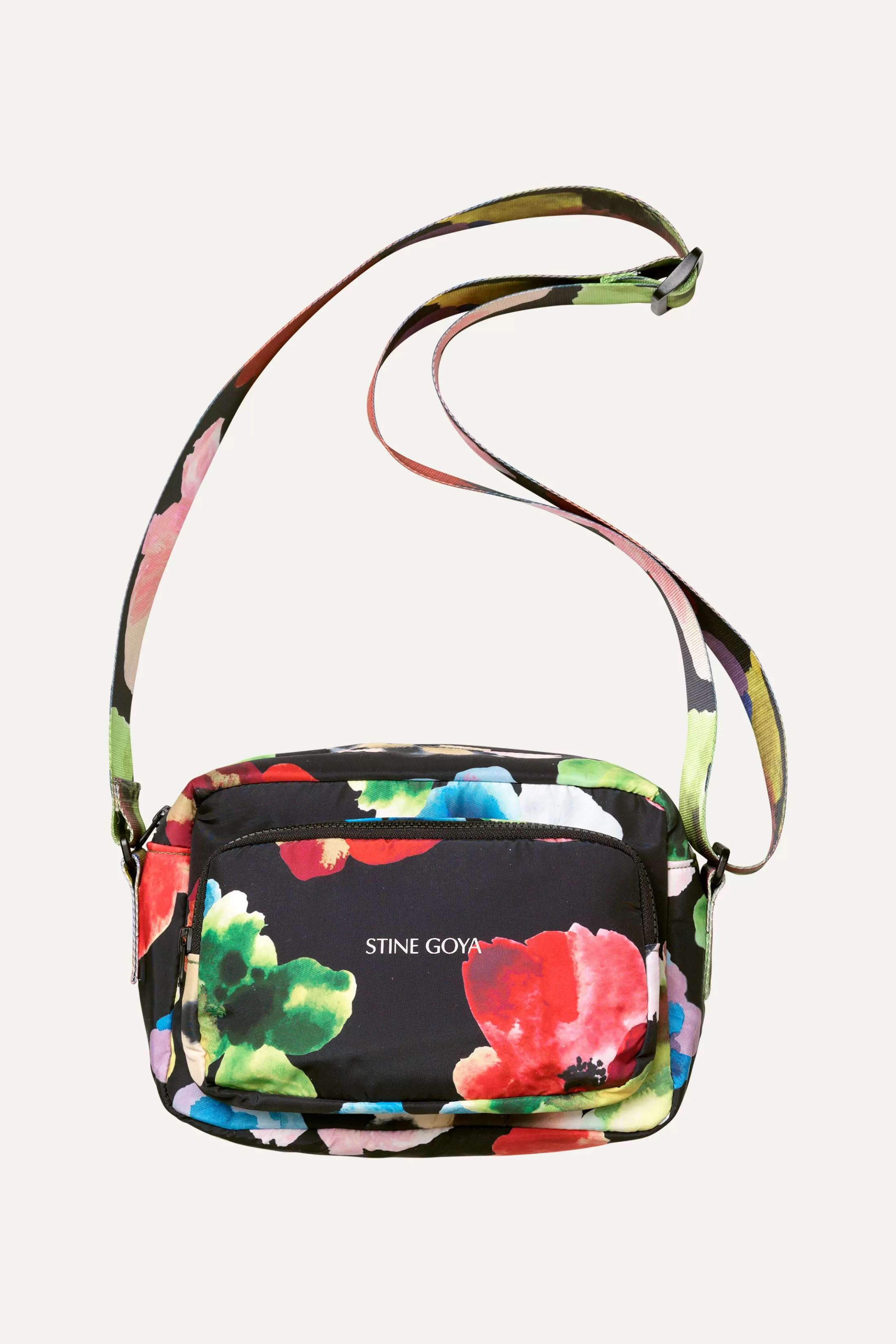 Fashion Crossbody Bag - Watercolor Bloom Tasker