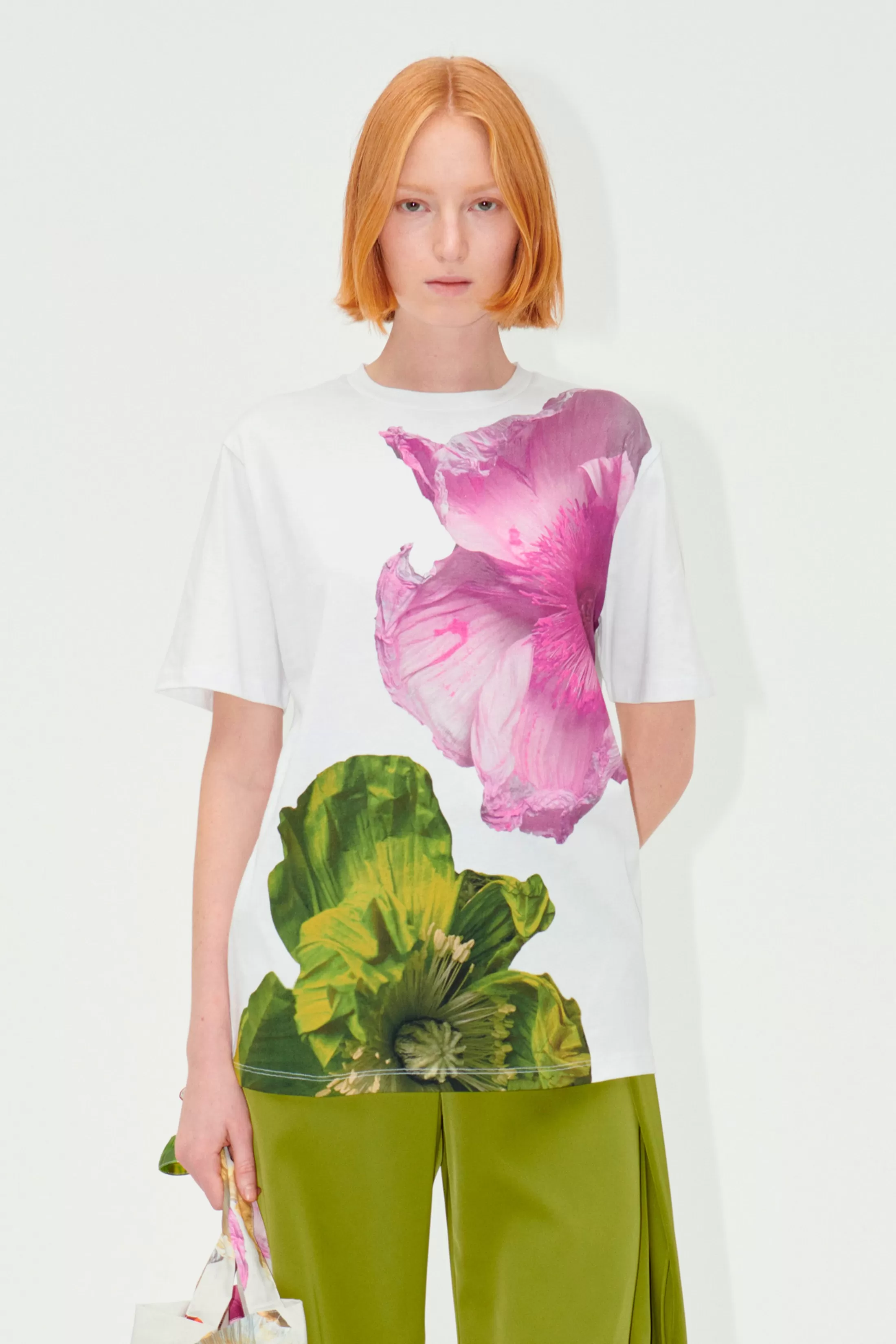 Store SGMargila T-shirt - Poppies Bloom Bluser & Skjorter