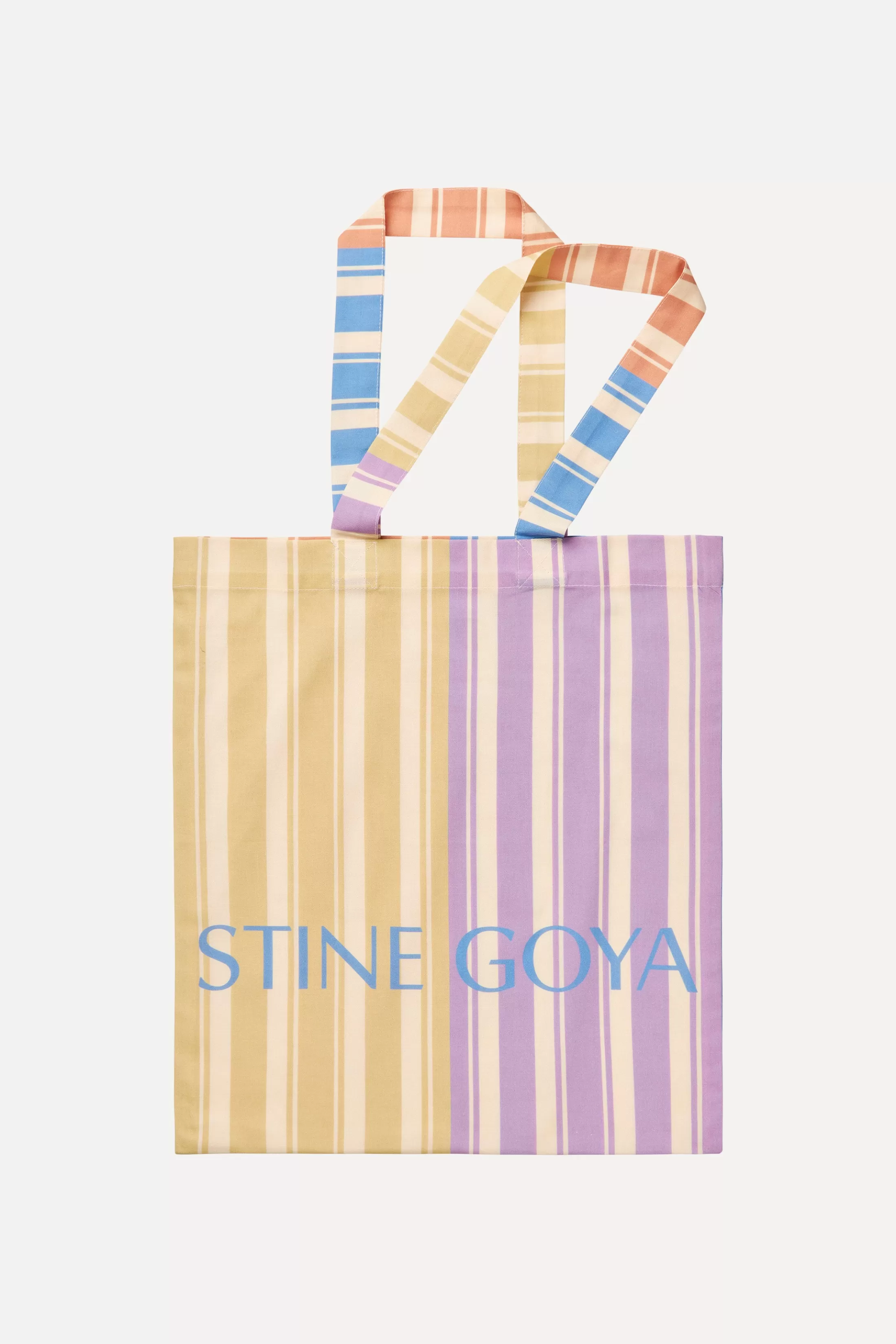 Shop SGRita Tote Bag - Pastel Stripes Tasker