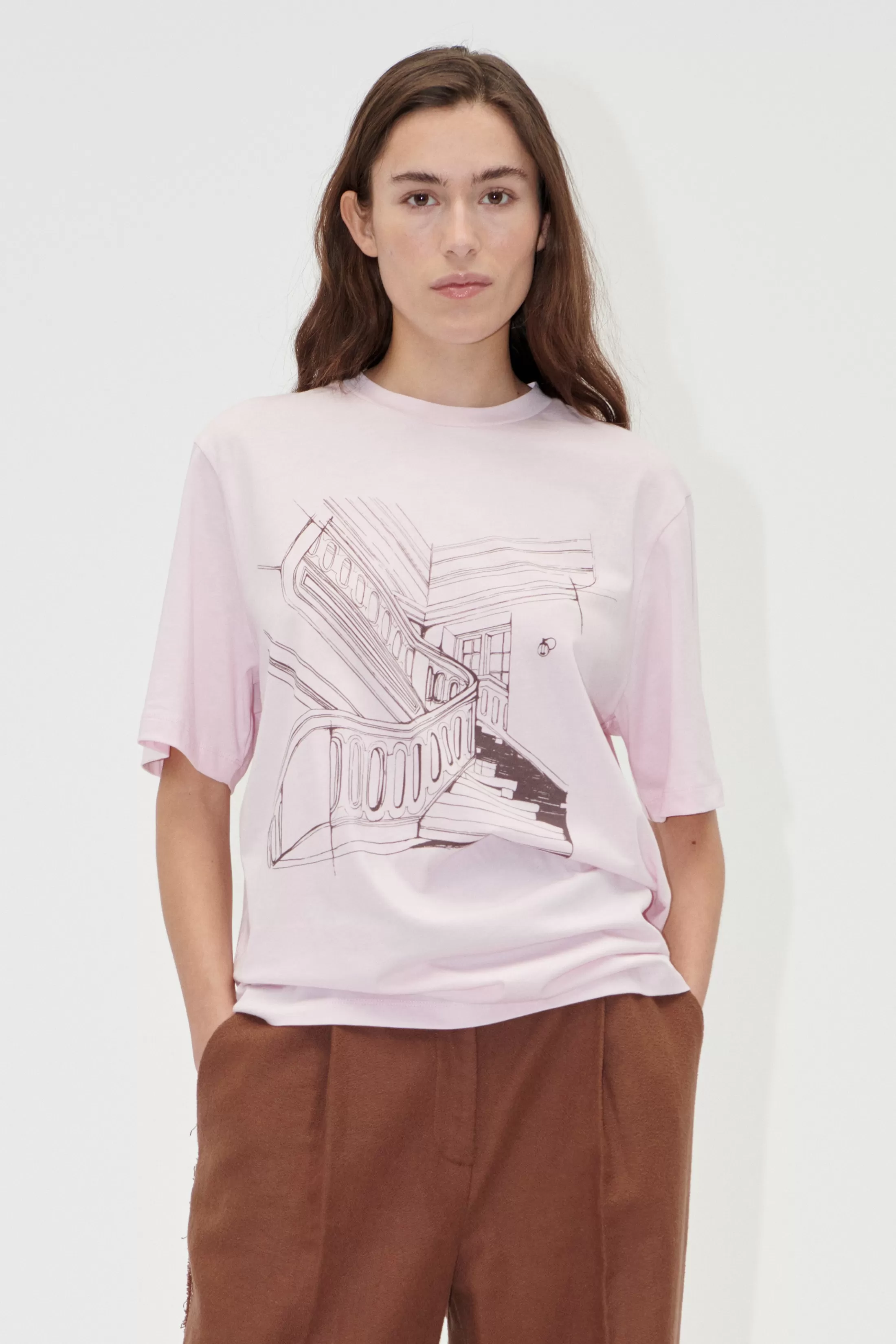 Shop Short Sleeve T-shirt - Staircase Bluser & Skjorter