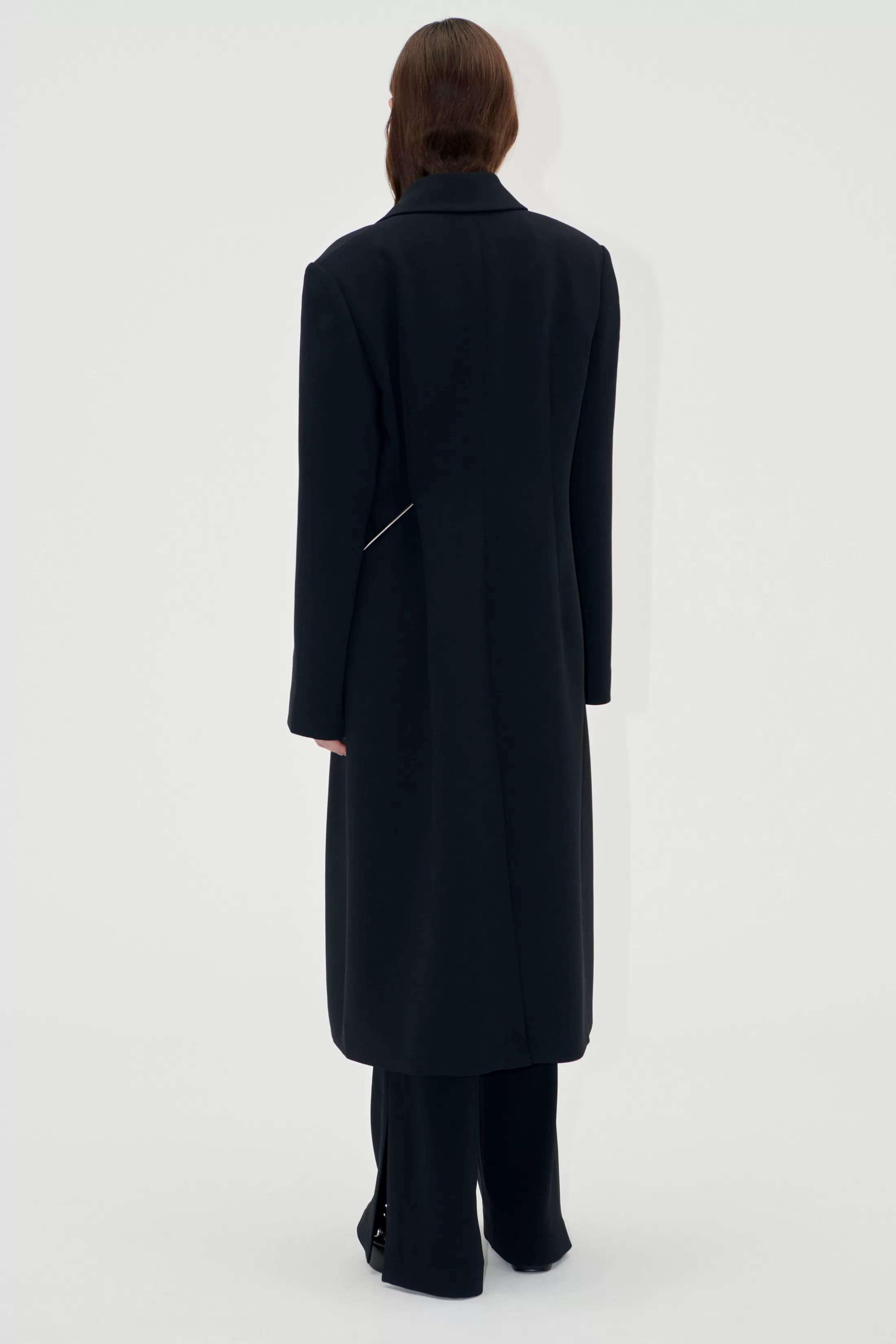 Sale Straight Long Sleeve Coat - Tailoring | Frakker & Jakker